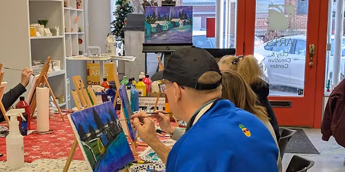 Winter Wildlife in Acrylic