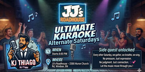 \ud83d\udca5\ud83c\udfa4\ud83c\udfb6Ultimate Karaoke - Alternate Saturdays \ud83c\udfb6\ud83c\udfa4\ud83d\udca5