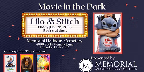 Memorial Movies in the Park at Holladay 