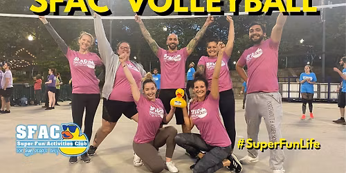 SFAC Tuesday Volleyball (Adult Co-ed Social Sports)