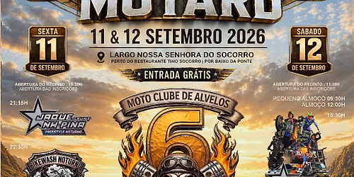 Concentração Motard e 6º Aniversario Moto Clube de Alvelos