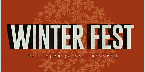 Winter Fest at South Shore Community Church!