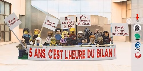 Rassemblement le 6 octobre \u00e0 midi : CINQ ANS, L'HEURE DU BILAN!
