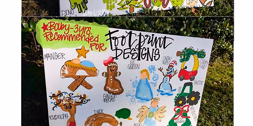 Handprint Ornaments with HanWritten at H&C Consignment 