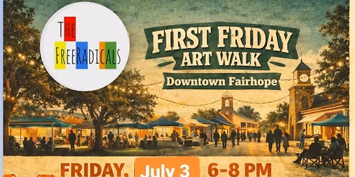 First Friday Art Walk in Downtown Fairhope 