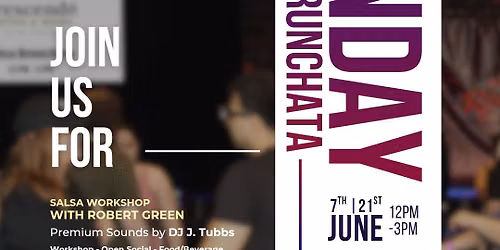 Sunday Salsa Brunchata hosted by Ritmo Y\u00e1