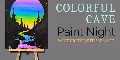 Colorful Cave Paint Night