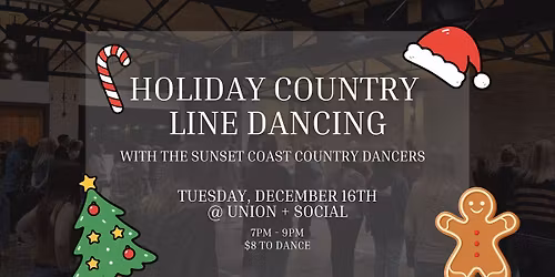 Holiday Line Dancing at Union + Social