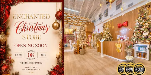 CELEBRATIONS: Enchanted Christmas Store 2026 Grand Opening