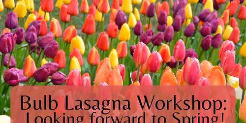 Workshop: Bulb Lasagna