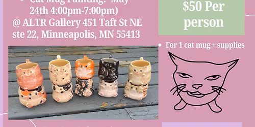 Cat Mug Painting!