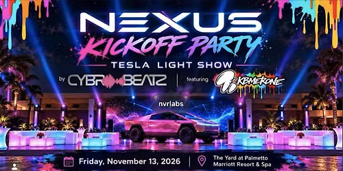 150+ Tesla Light Sync! Largest in Florida! LIVE Cybertruck Artist Painting
