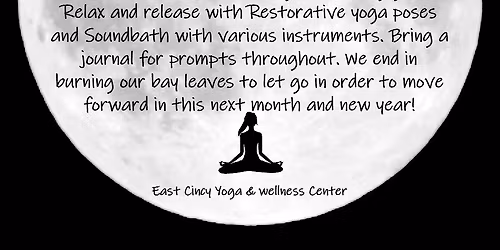Full Moon Sound Bath with Restorative Yoga and Fire Ceremony