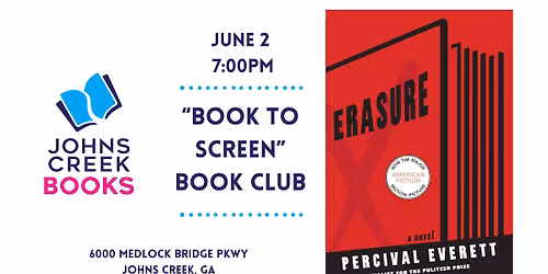 "Books To Screen" June Book Club