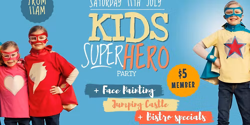KIDS SUPERHERO PARTY