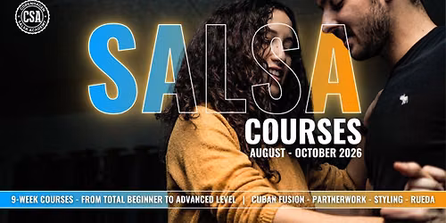 🕺💃 Salsa Courses - NEW Aug-Oct Season💃🕺 — Copenhagen Salsa Academy