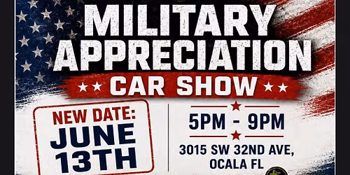 3rd Annual Military Appreciation Car Show - Presented by Sierra Bravo Performance
