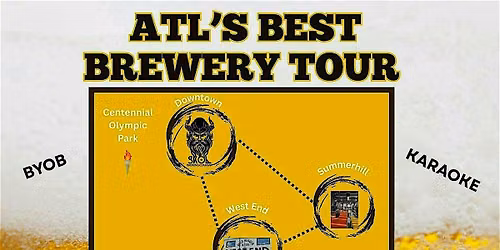 ATL's Best Brewery Tour on WED 6\/17