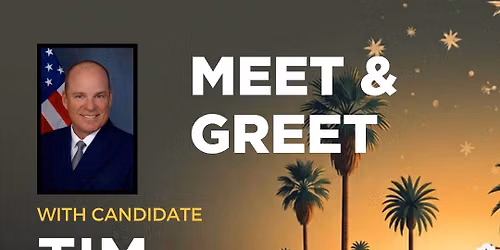 Meet and Greet with Tim Wayne
