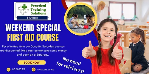 Dunedin Saturday First Aid Course