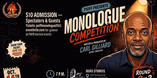 PVIFF 2026 Monologue Competition: ROUND 2