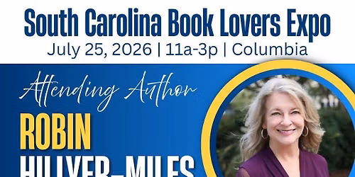 attending author at South Carolina Book Lovers Expo 2026
