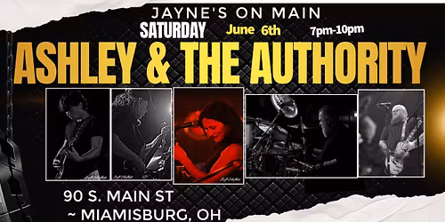 Ashley & The Authority @ Jayne's on Main