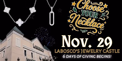 Customer Appreciation Event\/Free Jewelry - 6 Days of Giveaways