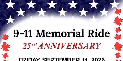 9\/11 Memorial Ride 25th Anniversary 