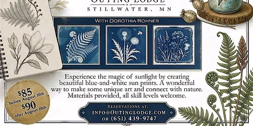 Botanical Cyanotype Art Class