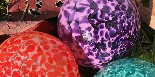 Ornaments! Blown Ornaments...with gorgeous colors in Hot Glass.