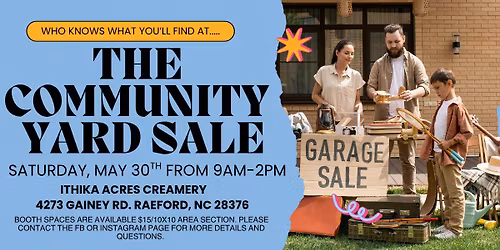Community Yard Sale 