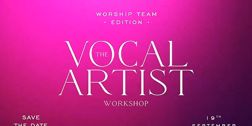 The VA Workshop 2026: Worship Team Edition