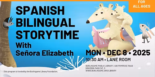 Spanish Bilingual Storytime with Sra. Elizabeth