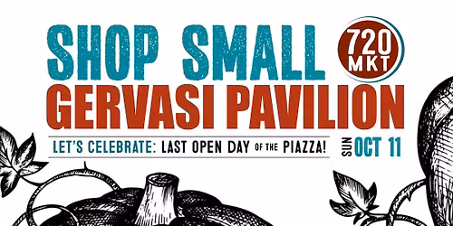 720 FALL SHOP SMALL - GERVASI PAVILION 2026