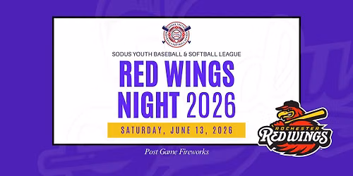 Sodus Little League Red Wings Night