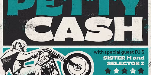 Join us for a little twist! Petty Cash will be here!