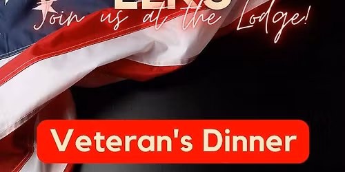 Free Veterans Dinner  - open to the public