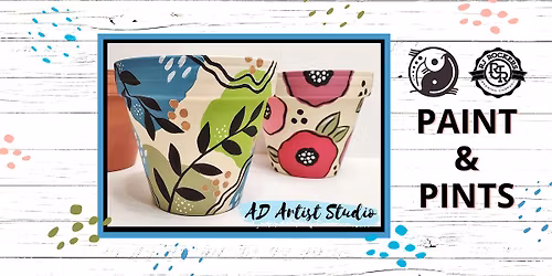 Flowerpot Paint & Pints