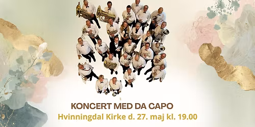 Koncert med Brass Band Da Capo