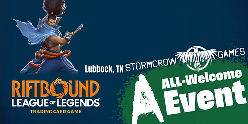 Lubbock Riftbound Release Event