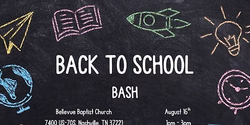 Back to School Bash