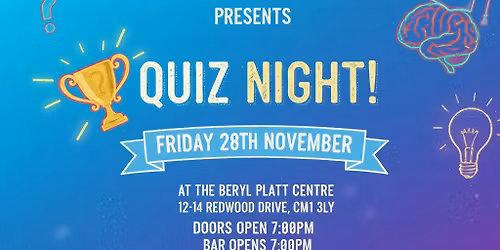 Beryl Platt Centre Quiz Night