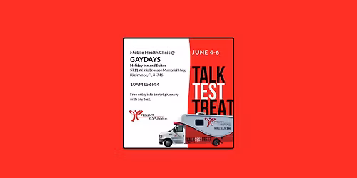Project Response Mobile Health Clinic at Gay Days