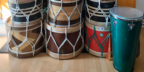 Brazilian Maracatu Drumming Workshop with Baque da Abelha