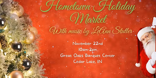 LeAnn Stutler at the Hometown Holiday Market