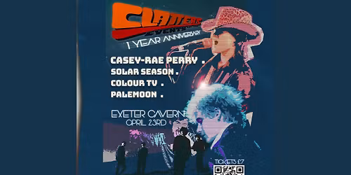 CLATTERS EVENTS PRESENTS... CASEY-RAE PERRY @ CAVERN