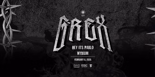 G-REX live at The Queens w\/ Hey It\u2019s Pablo & Nyxium