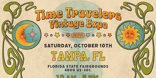 Tampa Time Travelers Vintage Expo 2026