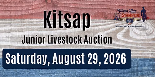 2026 Kitsap Junior Livestock Auction